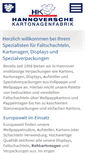 Mobile Screenshot of hannoverschekartonagen.de